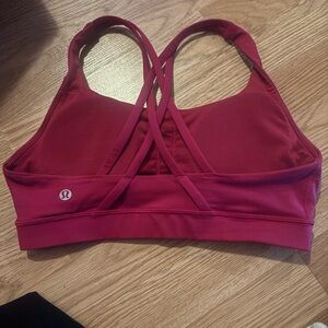 lululemon athletica Red Sports Bra
